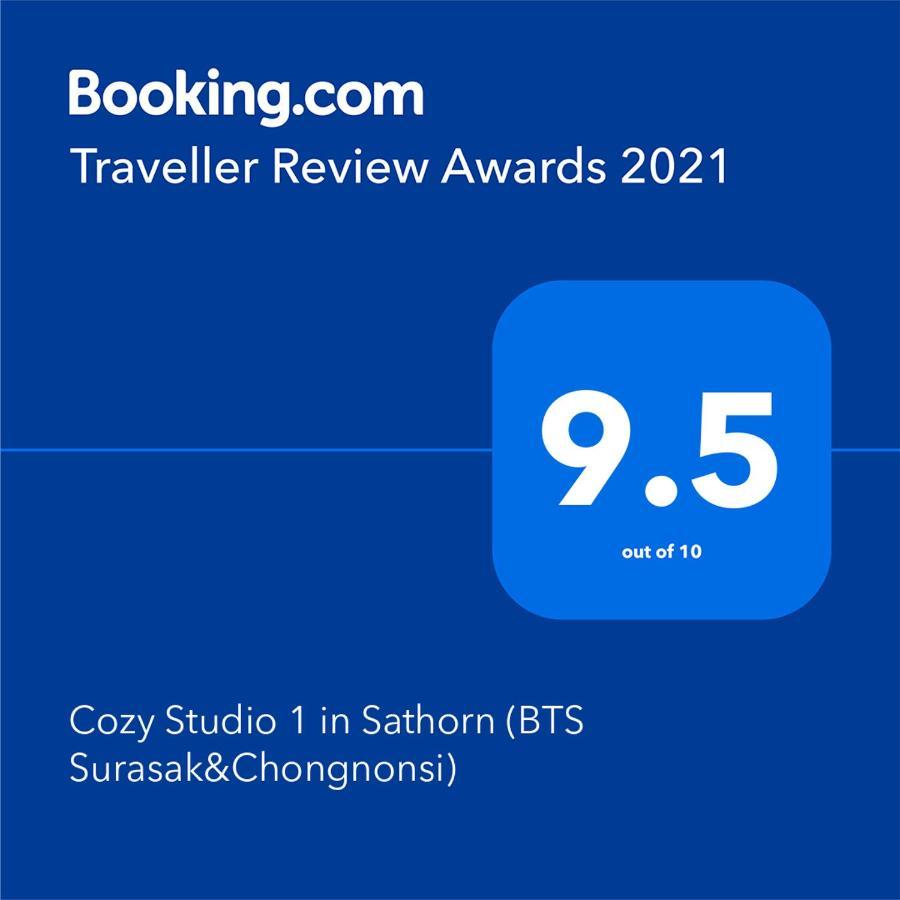 Cozy Studio 1 In Sathorn, Bts Saint Louis Bangkok Exterior foto